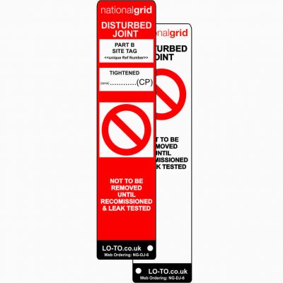 National Grid Disturbed Joint Inserts x100 National Grid Disturbed Joint Inserts x100